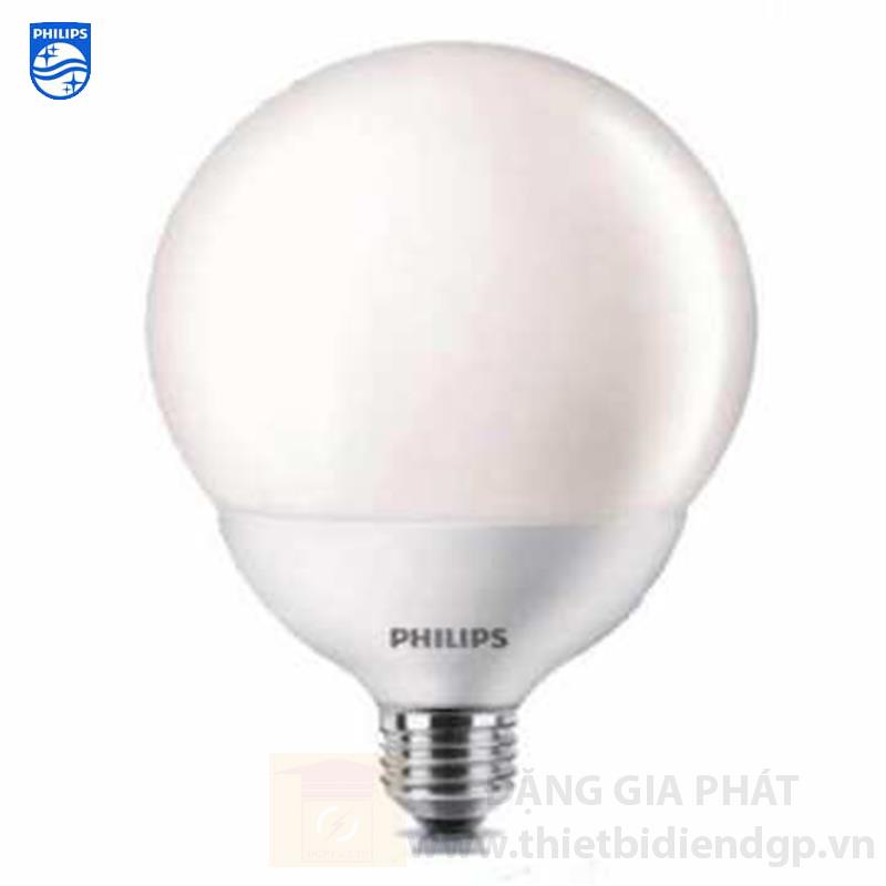Đèn cầu Philips LEDGlobe 10.5W G93, ánh sáng trắng